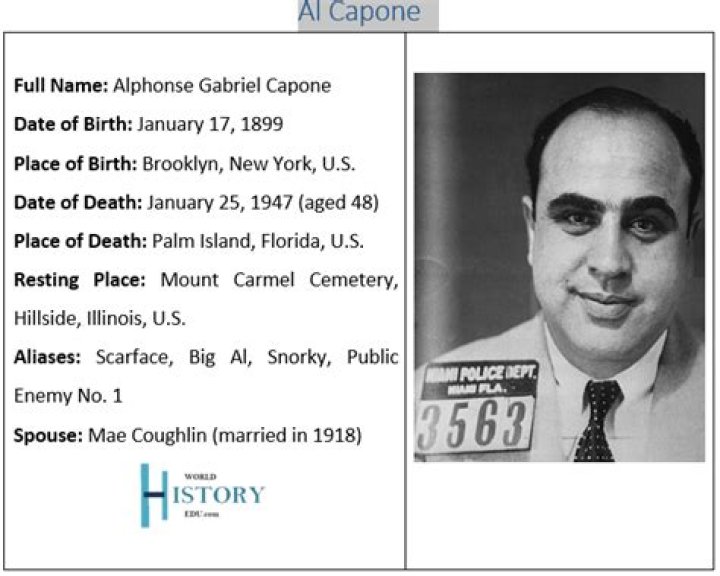 25 Al Capone Facts About History's Most Infamous Gangster