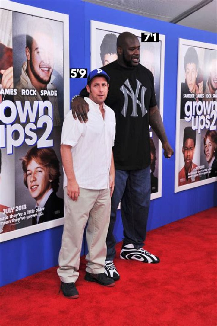 How tall is Adam Sandler