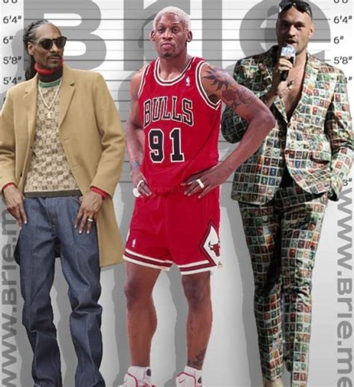 How tall is Dennis Rodman