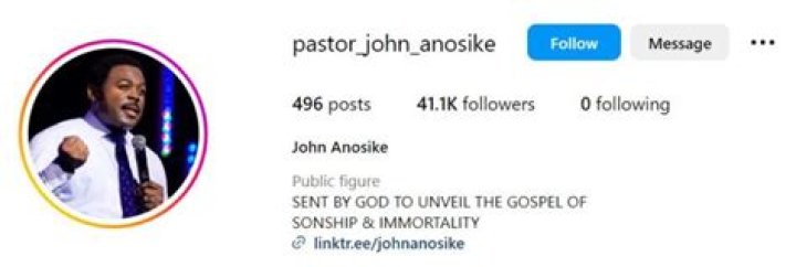 Pastor John Anosike Biography, Wiki, Age, Wife, Family, Net Worth & More